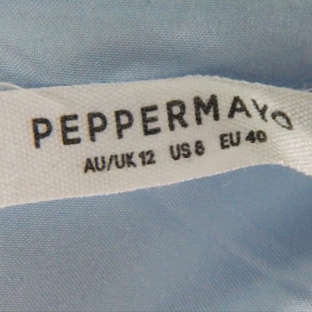 Peppermayo Tianna Satin Cutout Strapless Dress - Picture 3 of 4
